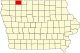 Dickinson County map