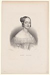 Porträt von Marie Taglioni, ca. 1835–1839, Lithografie von Belliard