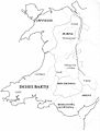 Image 5Medieval kingdoms of Wales shown within the boundaries of the present day country of Wales and not inclusive of all (from History of Wales)