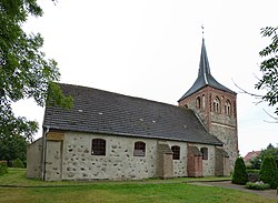 Medieval church in Meesiger