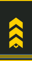 Uniform shirt shoulder board (Senior sergeant)
