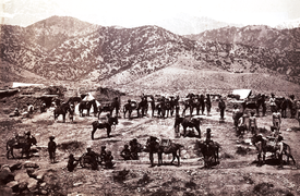 Mule battery in the Second Anglo-Afghan War, 1879–1880