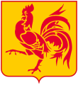 Coat of arms of Wallonia.