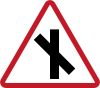 Skewed intersection (right)
