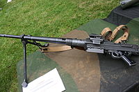 AA-52 machine gun on display.