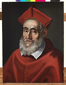Painting of Caesar Baronius, one of the major candidates in the March 1605 conclave.