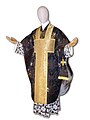 Transitional-style chasuble as in second half of 16th century