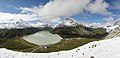 Silvretta reservoir panorama