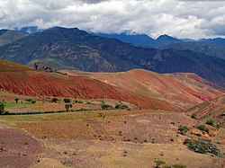 Soil erosion south of Huancabamba