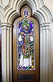 St Ignatius window, 1850, reconstructed in 2015 from a found fragment
