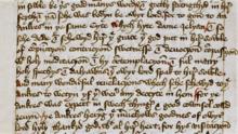 manuscript of page of Kempe's book