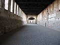 The famous road-gallery in the Castello Sforzesco