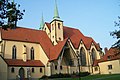 Kirche des ehemaligen Klosters Rulle in Wallenhorst-Rulle, Niedersachsen, 1927 bis 1930 erbaut