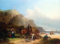 William Shayer Scene in the Isle of Wight, 1823