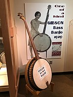 1929 Gibson Bass Banjo.