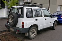 Suzuki Vitara JX 5-door (Australia; facelift)