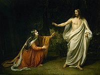Appearance of Jesus to Mary Magdalene after resurrection, Alexander Ivanov, 1835