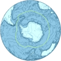 Image 77A general delineation of the Antarctic Convergence, sometimes used by scientists as the demarcation of the Southern Ocean (from Southern Ocean)