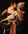 Artemisia Gentileschi, Judith and her Maidservant, c. 1618, oil on canvas. Galleria Palatina, Palazzo Pitti, Florence