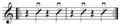 Image 21Drum notation for a backbeat (from Hard rock)