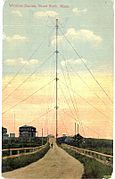 Erster Radiosender in den USA ab 1906 (Postkarte 1910)