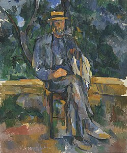 Seated Man, Paul Cézanne