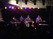 Clap Your Hands Say Yeah performing in 2014