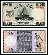 DAN-61-Bank von Danzig-25 Gulden (1931)