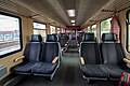 628.4 der Südostbayernbahn mit schwarzen Sitzen