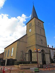 The church in Roupeldange