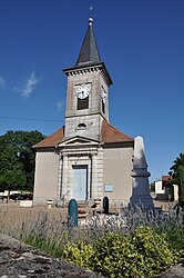 The church in Tillenay