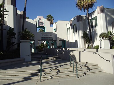 Beverly Hills Civic Center by Charles Moore (1990)