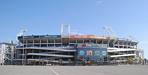 Das EverBank Stadium in Jacksonville