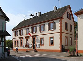 The town hall in Forstfeld