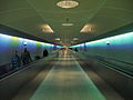 A very photogenic tunnel at Frankfurt Airport