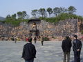 Die Buddha-Wand...