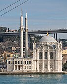 Ortaköy Mosque in Istanbul, Turkey, 1854–1856