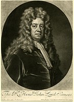 John Somers, 1st Baron Somers, after Godfrey Kneller, British Museum, London[45]