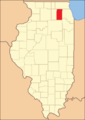 Kane County between 1837 and 1841