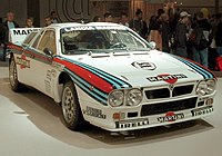 Attilio Bettega's former Lancia 037 Rally.