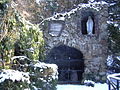 Lourdes-Grotte in den Pfarrer-Kraus-Anlagen