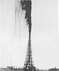 The Lucas gusher at the Spindletop oil field, Texas