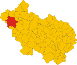 Anagni within the Province of Frosinone