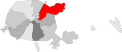 Location of Pyershamayski District