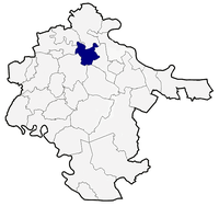 Nuštar municipality within Vukovar-Srijem county