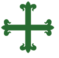 Lilienkreuz als Kreuz von Avis