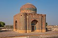 Some mausolea, such as that of Dean Shurfa Khan, feature strong architectural influences from Central Asia.
