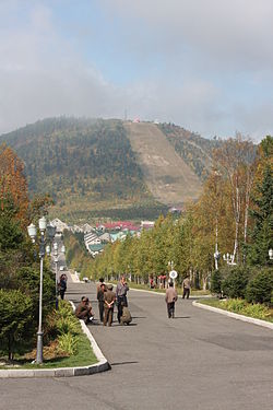 View of Samjiyon in 2008