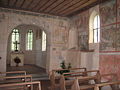 Interior of the chapel
