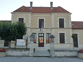 The town hall in Saint-Martial-de-Mirambeau